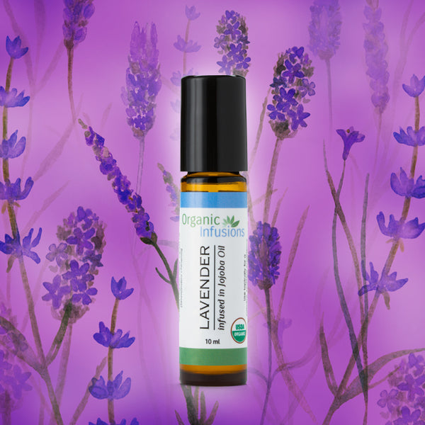 Organic Lavender Essential Oil Roll On, Lavandula Angustifolia, 100% Pure  USDA Certified Aromatherapy for Calming, Relaxation & Skin - 10 ml Roller  by