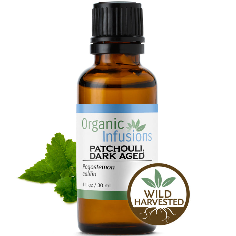 Patchouli oil, 15 ml - Certified organic essential oils