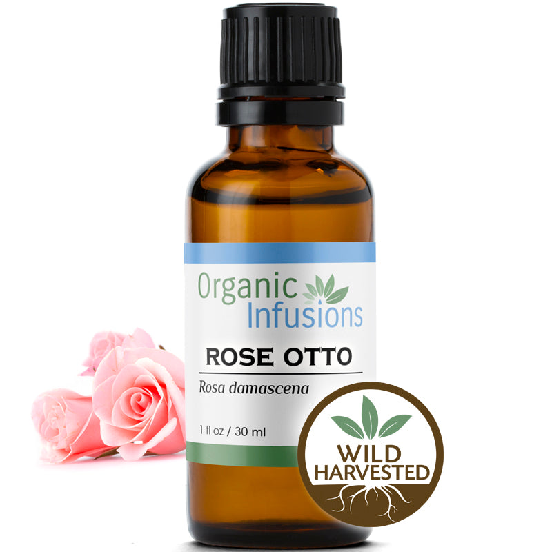 Organic Rose Otto Essential Oil - Aromatics International