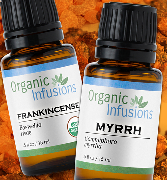 FREE Organic Frankincense Essential Oil (15 ml) AND Myrrh Essential Oil (15 ml)