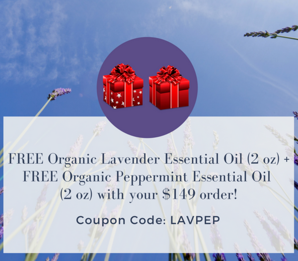 FREE Lavender & Peppermint Essential Oils
